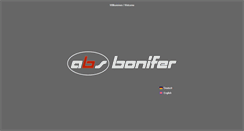 Desktop Screenshot of bonifer.de